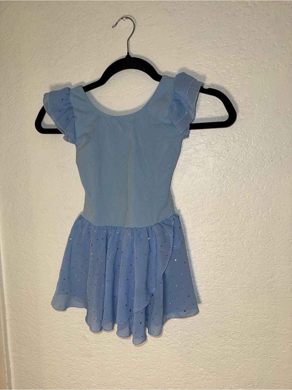Girls' Light Blue Sparkle Tutu Dance Dress - Kids Costume